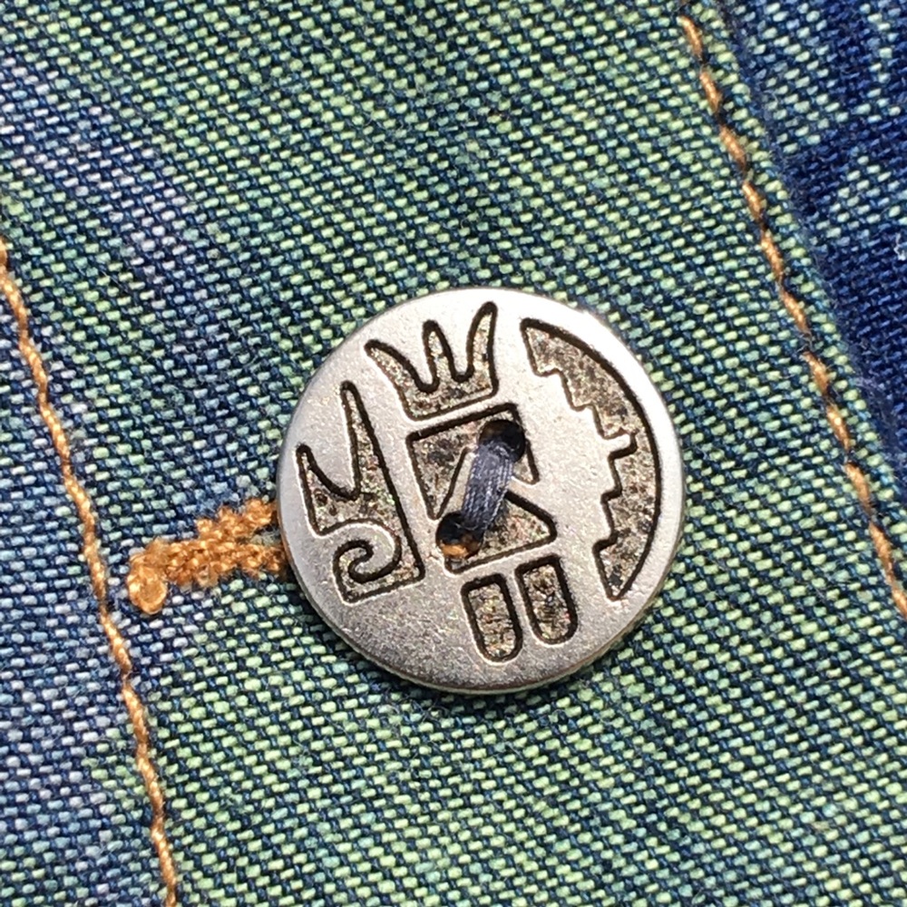 Additions By Chico’s Patchwork Denim Jacket - image 3